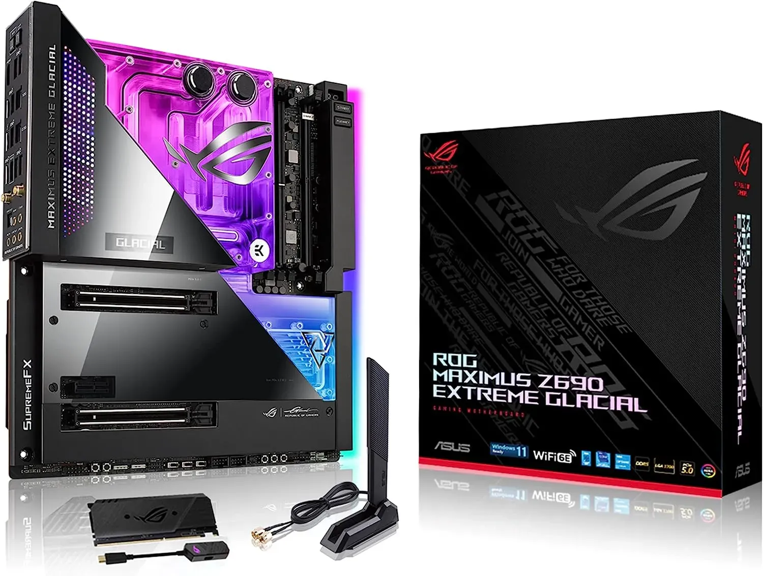 ASUS ROG Maximus Z690 Extreme Glacial