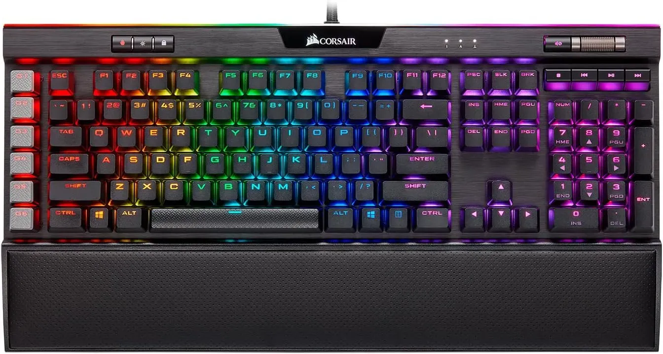 Corsair K95 RGB PLATINUM XT - MX Speed Silver