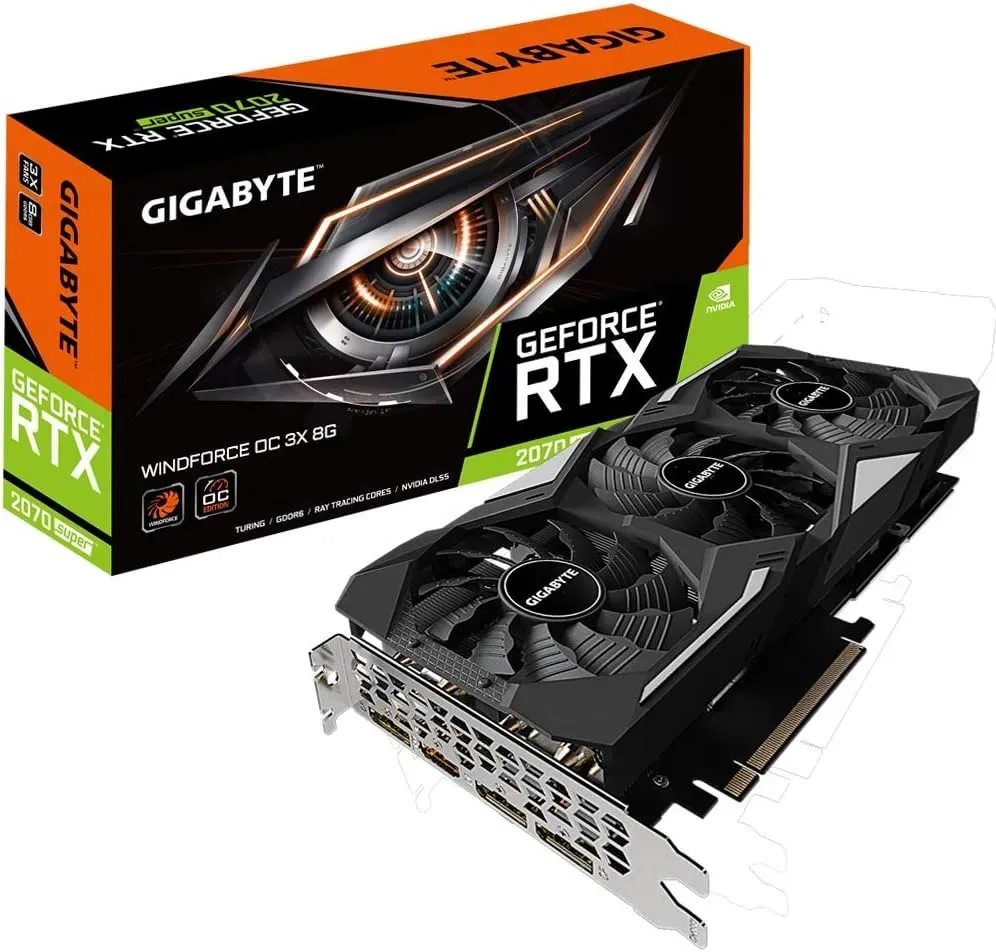 Gigabyte GeForce RTX 2070 Super Windforce OC 8G
