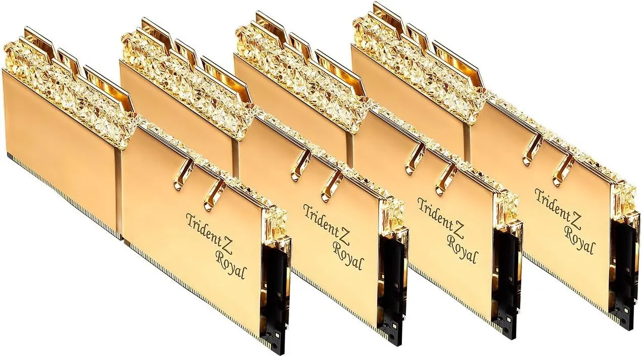 G.Skill Trident Z Royal 64GB (4x16GB) 3200MT/s - Gold