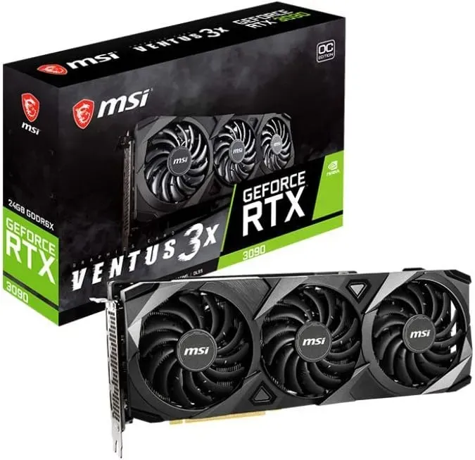 MSI Gaming GeForce RTX 3090 VENTUS 3X 24G OC