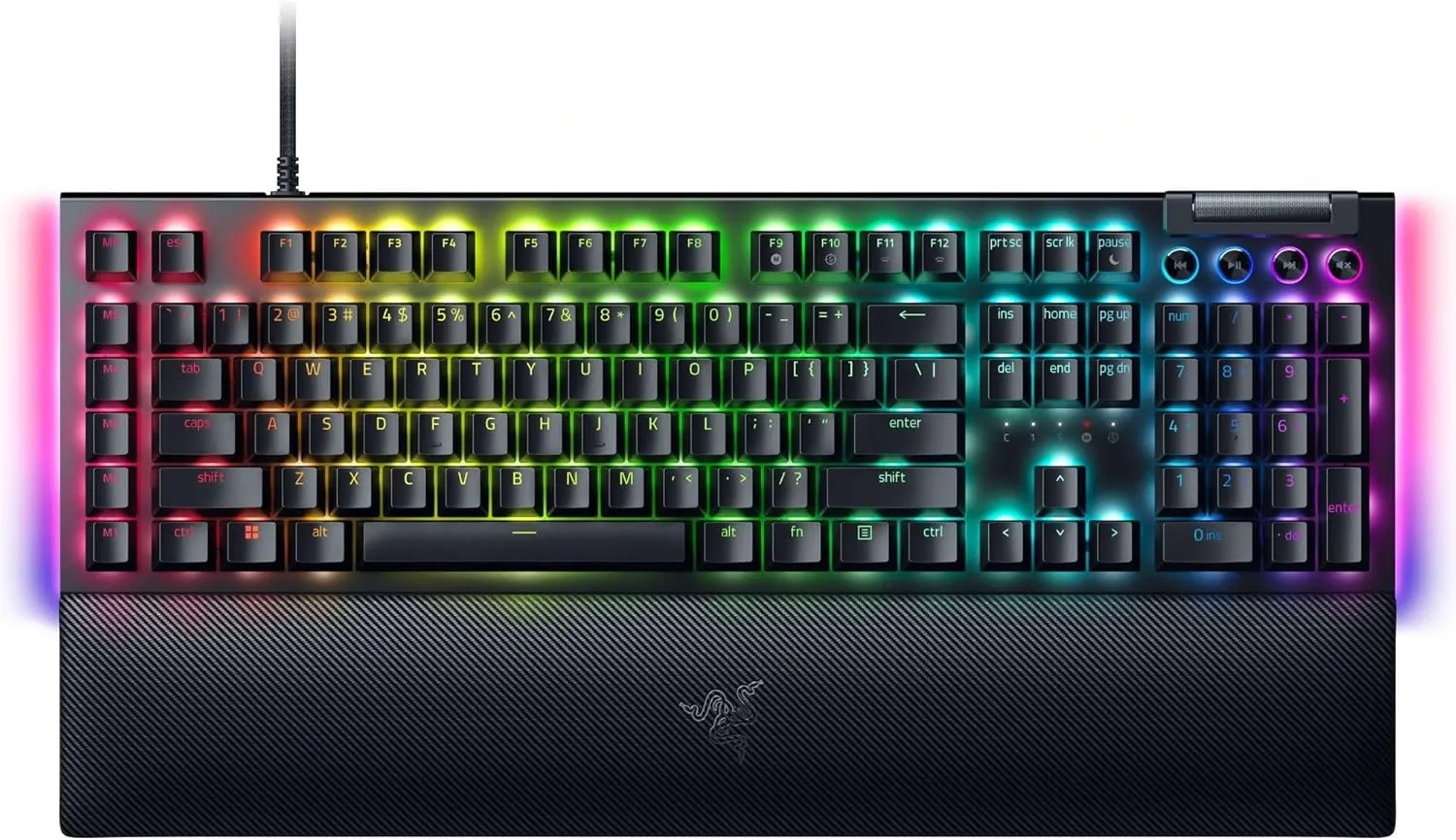Razer BlackWidow V4 Yellow Switches - Black