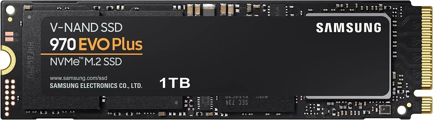 Samsung 970 EVO Plus NVME M.2 SSD - 1TB